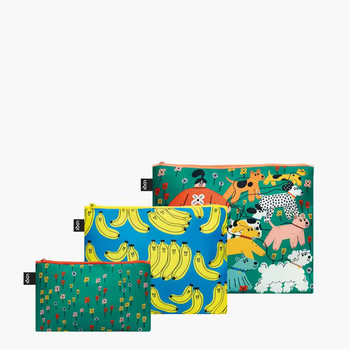 LOQI BOLSA ZIP POCKETS TESS SMITH ROBERTS ARTIST - 1