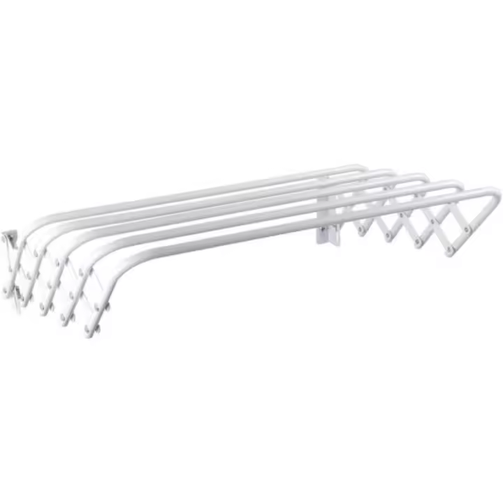 COSHANO Tendedero Extensible metalico para Pared, Soporte Plegable para Tender Ropa, Toallas, hogar Interior y Exterior - 1
