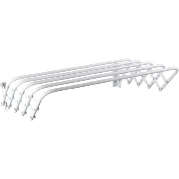 COSHANO Tendedero Extensible metalico para Pared, Soporte Plegable para Tender Ropa, Toallas, hogar Interior y Exterior - 1