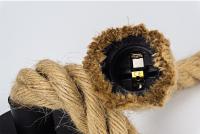Lámpara Colgante Vintage De Hilo De Jute MANVIV Luz Pendente Industrial E27 Para Interior Estilo Retro Para Sala De Estar/Bar/Loft - details 7
