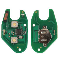 Chip ID46 PCF7946 Para Llave De Coche Remota 433Mhz ASK Jingyuqin Compatible Con Renault Traffic Master Vivaro Movano Kangoo Ne72 VAC102 Doble Botón - details 3