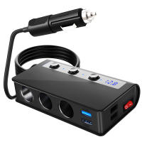 Cargador Rápido Multi Puertos 3.0 Gadpow Con USB Tipo-C Para Coche Adaptador De Energía De 180W Jack De Cigarrillo - details 0