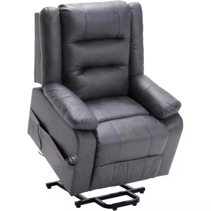Silla de Masaje Asukale con Función de Calor y Ayuda para Levantarse – Sillón Relax Reclinable con Control Remoto, Masaje Vibratorio y Estilo Vintage – Ideal para Personas Mayores - 1