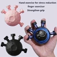 Bola De Ejercicio Para Manos Y Antebrazos Resistencia Ajustable Fortalecimiento De La Agarre Para Escalada Y Entrenamiento De Manos - details 1
