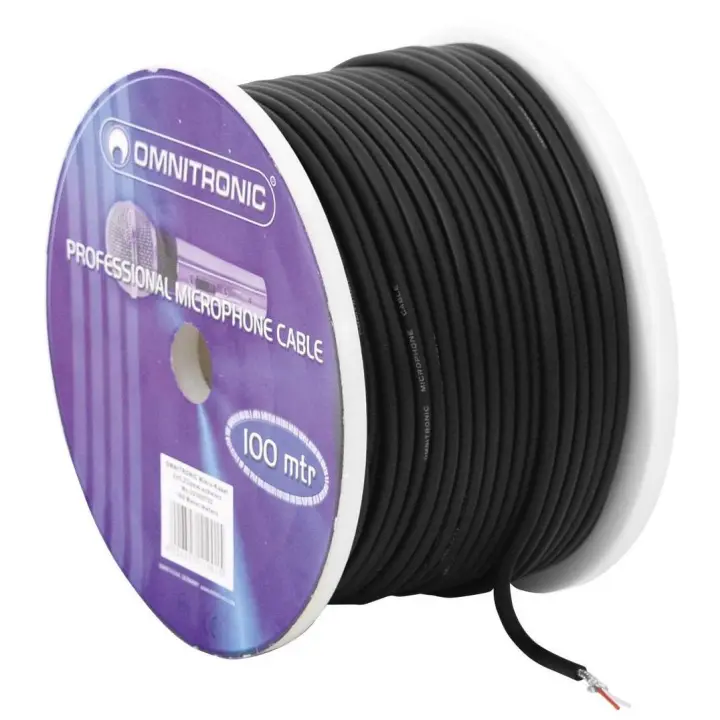 OMNITRONIC 30300753 CABLE DE MICRÓFONO BALANCED 2x0,22 PROFESIONAL XLR A METRO OMN30300753 Cables y Adaptadores de Audio - 1