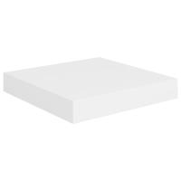 vidaXL Estante flotante de pared MDF 23x23,5x3,8 cm Blanco brillante, negro brillante, gris brillante Mueble Almacenaje Estantería para Oficina, Estudio, Dormitorio Estantería/Librería/ mueble de Almacenamiento - details 5