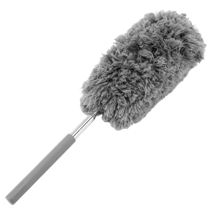 Plumero retráctil de microfibra, limpiador doméstico, plumero de plumas, barredora de coche, cepillo de polvo - 1