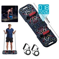 Tablero De Empujones Electrónicos Multifuncional Para Entrenamiento De Músculo Pectoral Contador De Ejercicios Portátil Equipamiento De Fitness Para Hogar - details 6
