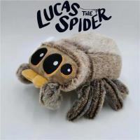 Juguete De Peluche Araña Negro Pequeño Lucas Simulado Cojín De Peluche Regalo Para Niños Decoración De Habitación De Juegos Anime - details 1