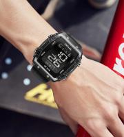 Reloj Deportivo SMAEL Para Mujer Con Correa De Silicona Impermeable Y Pantalla LED Digital Resistente Al Choque Y Con Luz Trasera - details 14