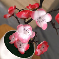 Planta Artificial De Bonsái De 30 Cm Arbol Simulación En Maceta Flores Falsas Ornamentos De Mesa Para Decoración De Hogar Y Jardín De Hoteles - details 10
