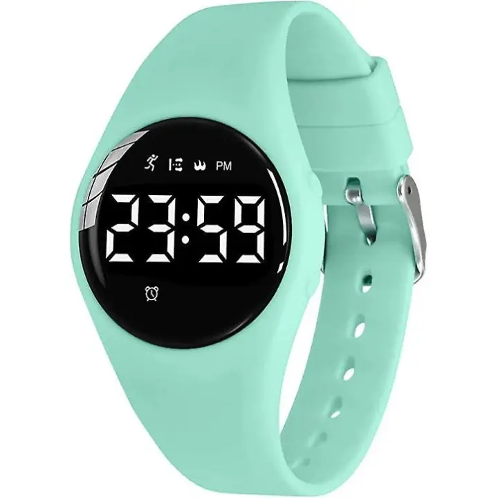 Reloj Green Claro para niños, Reloj digital para adolescentes with Alarma/Reloj/Agua resistant to, Gift para niños y niñas de 5 A 15 años - 1