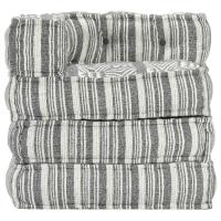 vidaXL Puf modular Color Mosaico,  Gris,  Beige y mas Cojín Decorativo de Asiento Cojines de muebles de salon - details 3