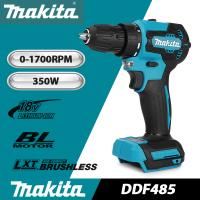 Makita DDF485 LXT Taladro De Martillo Compacto Y Cordless 18V Herramienta Eléctrica Recargable Con Motor Brushless Para DIY En El Hogar - details 9