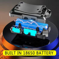 Linterna Frontal Recargable Con Sensor Y Batería 18650 COB LED Para Pesca Y Camping Luz De Mano Con Pantalla De Potencia Impermeable - details 7