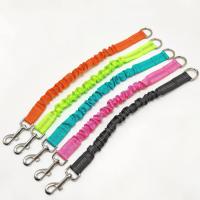 Correa De Perro Absorbedora De Choque Para Medianos Tamaños Juguete Elástico Indestructible Extensión De Cuerda Para Caminar Correa De Entrenamiento Negra - details 1