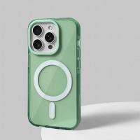 Funda De Silicona Transparente Para iPhone 16 pro Max 15 14 13 Con Airbag Magsafe Protección Antichoque Y Carga Inalámbrica Magnética - details 14