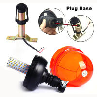 Luz De Advertencia Estroboscópica LED 60 Ambar Para Motocicleta Tractor Camión Seguimiento De Señal De Emergencia Con Aluminio 12V/24V - details 5