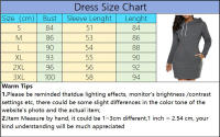 Vestido De Mujer 2024 Otoño Popular Manga Larga Cuello Redondo Fleece Caliente Casual Ajuste Regular Imprimir Cómodo - details 0