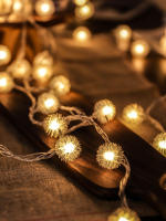 Luces De Hada LED Dandelion Para Jardín Y Terraza Decoración De Navidad Y Fiestas Especial Iluminación Interior De La Casa Batería AAA Incluida - details 3