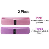 Banda De Resistencia Para Yoga Y Pilates Elasticidad Ajustable Para Entrenamiento De Hips Y Piernas Equipo De Gimnasio Para Ejercicios En Casa - details 11
