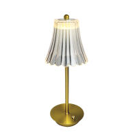 Lámpara De Mesa Recargable Con Sensor Táctil De Diamante De Cristal Luz Nocturna LED Dimmable En 3 Colores Para Decoración Del Hogar Sin Cable - details 9