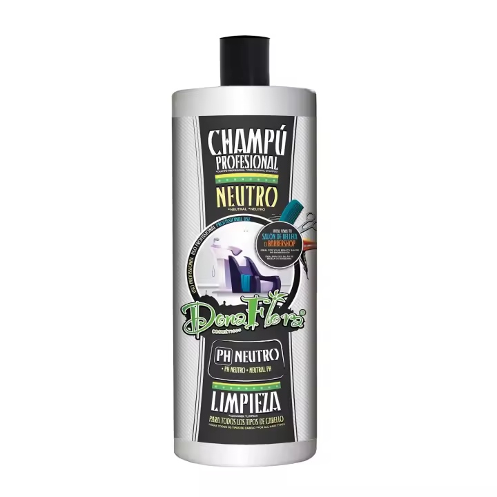 Dona flora champú neutro limpieza suave 1000ml - 1