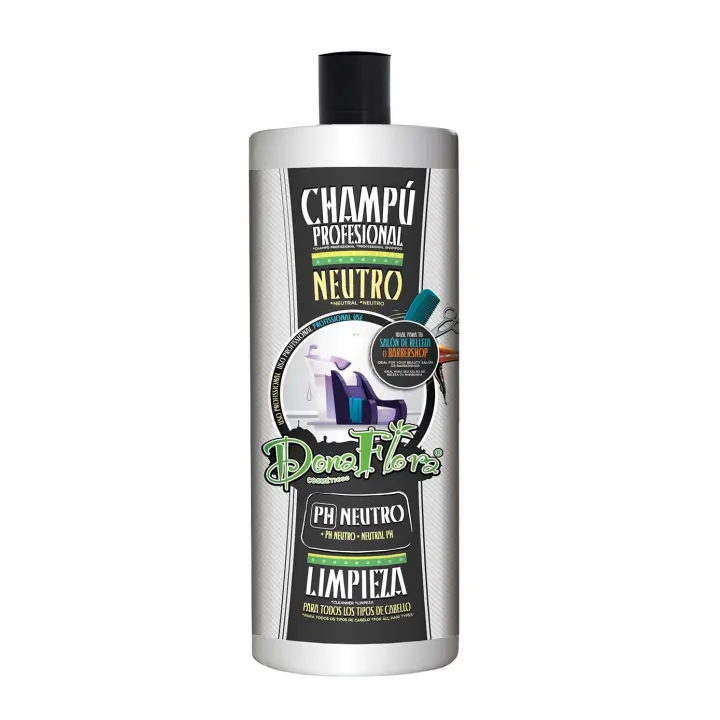 Dona flora champú neutro limpieza suave 1000ml - 1