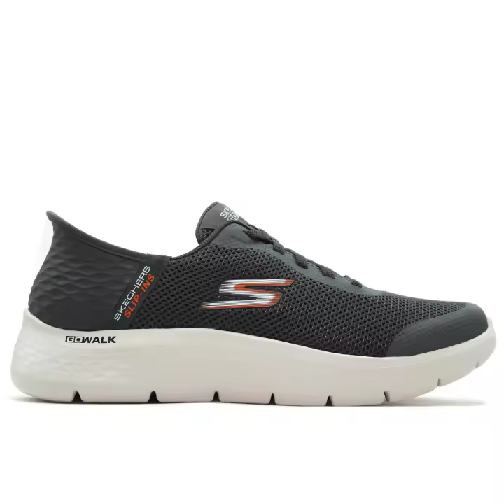 Skechers 216324 Zapatilla deportiva de malla, con cordón elástico y Hell Pillow, suela de goma,sneakers, para caballero - 1