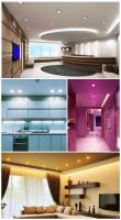Lámpara De Techo LED Inteligente Tuya Compatible Con App Bluetooth Dimmable RGB 220V Control Remoto RF Grupal 1-6 Pack 75-105mm Para Foyer - details 13