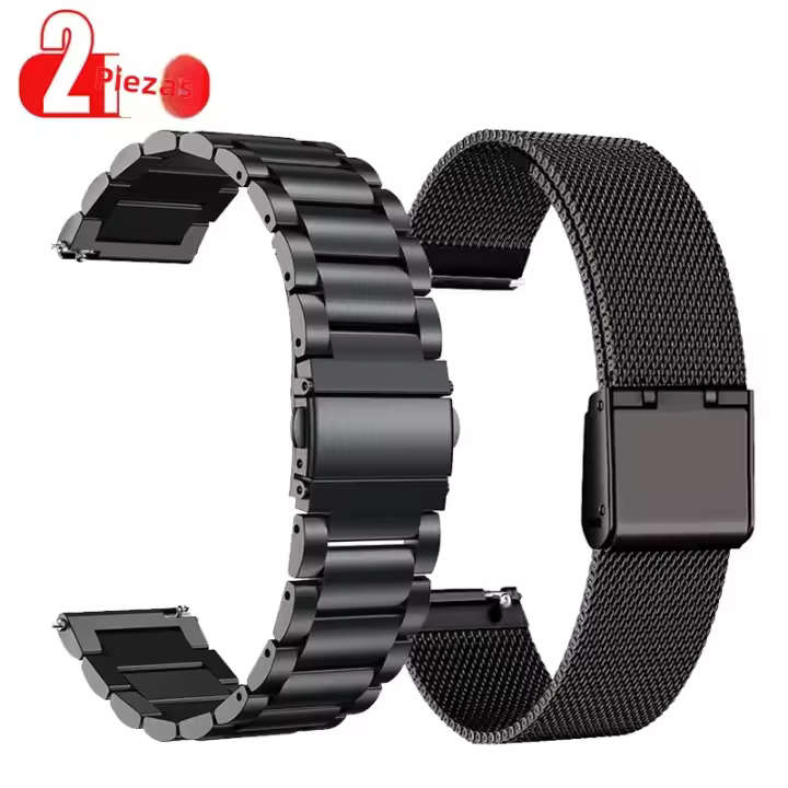 Correa De Acero Inoxidable Para Xiaomi Watch 2 pro Mi Watch S4 S3 S2 S1 Correa Metálica Compatible Con Varias Marcas De Reloj Unisex - 1