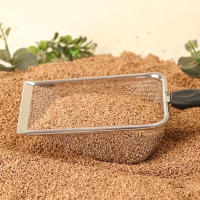 Escobilla De Papelera De Acero Inoxidable Duradero Diseño Ergonómico Fácil De Limpiar Para Gatos Y Perros Resistente Y Elegante - details 2