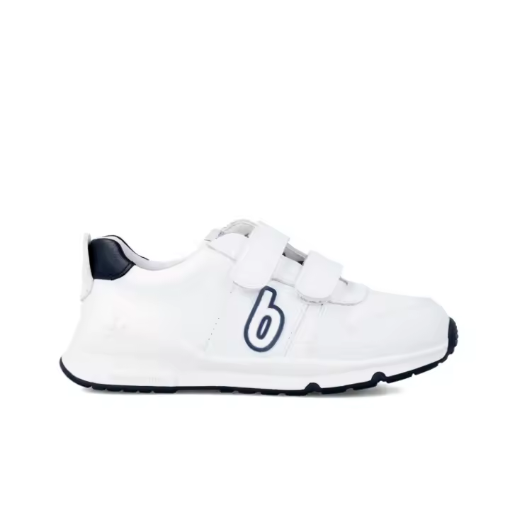 BIOMECANICS 231005-A Zapatillas deportivas niño 34591 XL DEPORTIVO BASICO BLANCO Y AZUL MARINO - 1
