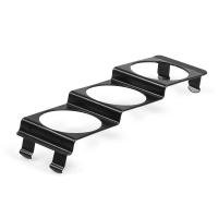 Pod De Panel De Radio Din Universal 52mm Tripe 3 Gauges Metralla Black 2 Pulgadas BX102259-BK Para Vehículo - details 1