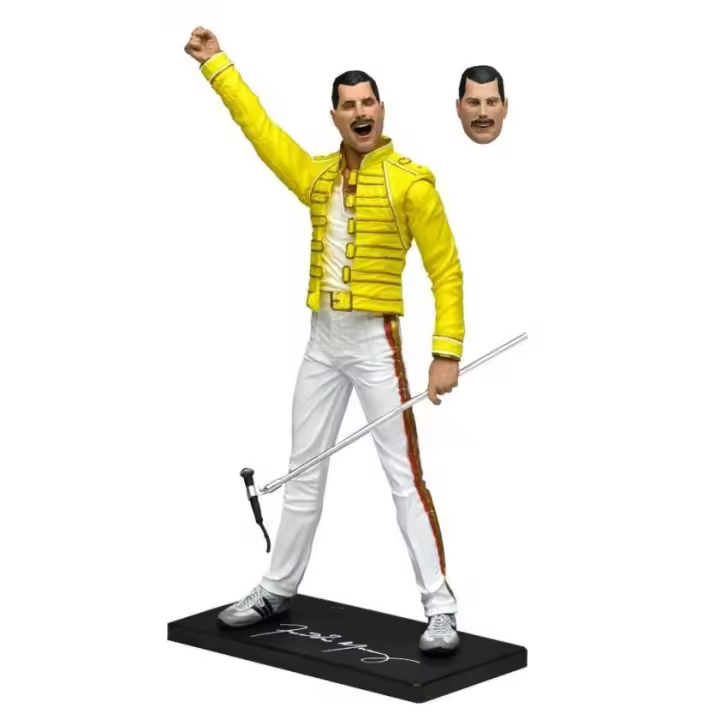 Figura Freddie Mercury (Yellow Jacket) Music Neca - Queen - 1