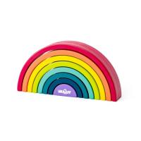 Juego de Equilibrio de Bloques Arcoiris de Madera - Aprendizaje de Colores - Desarrollo Infantil - Juguetes Sostenibles - Woody - details 1