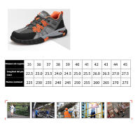 Zapatos de seguridad para hombre, zapatillas de trabajo indestructibles antigolpes, botas protectoras de malla transpirable - details 4
