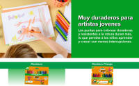 BIC Pack Coloreado - Set de 24 ceras Plastidecor y 24 rotuladores lavables Kid Couleur - details 2