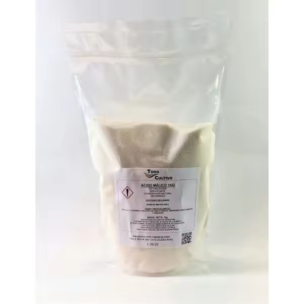 Ácido Malico Puro . 1 Kg. - 1