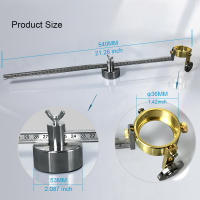 Pistola De Corte Plasma P80 Con Base Magnética Fuerte Y Medidor Circular De 50 Cm Para Máquina De Corte LGK-100 Herramienta De Posicionamiento De Soldadura - details 1