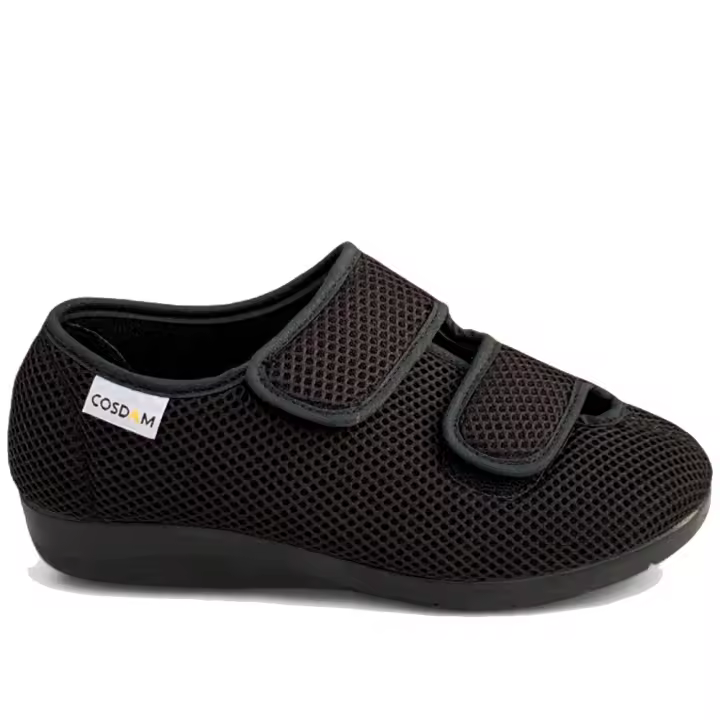 Zapatillas Mujer Ancha-Especial Cosdam 9020 Confort Negras 106268  Cosdam MARCAS MUJER Zapatillas Zapatillas especiales Envío Gratuito - 1