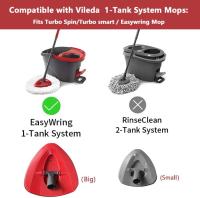 Reemplazo de repuesto de fregona de Tanque 2 en 1, Disco de fregona de giro triangular para Turbo Smart /E - details 0