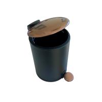 PAPELERA AMIKO SERIE COPPER CON PEDAL PARA LA APERTURA Y 3 LITROS DE CAPACIDAD - details 1