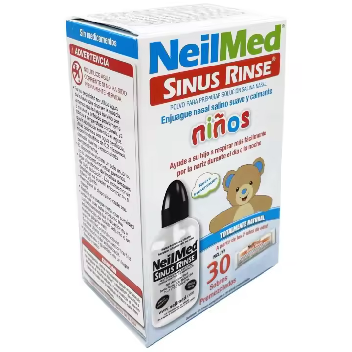 Neilmed Sinus Rinse Niños 30 Sobres - 1