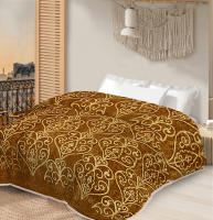 Manta de Raschel 210 x 230cm - Manta Terciopelo Extra Grande Suave y Acogedora para Cama, Cubrecama Multiuso, manta para invierno - details 4