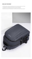 Mochila Para Hombre Impermeable De Gran Capacidad Estilo Casual Con Compartimento Para Computadora Mochila De Viaje Negocios Y Estudiante - details 18