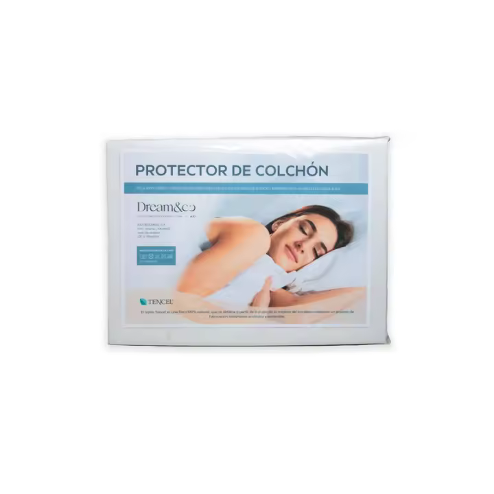Protector PREMIUM Tencel, Hipoalergénico, Transpirable, Supersuave, Antiácaros, Impermeable, No Produce Ruido - 1