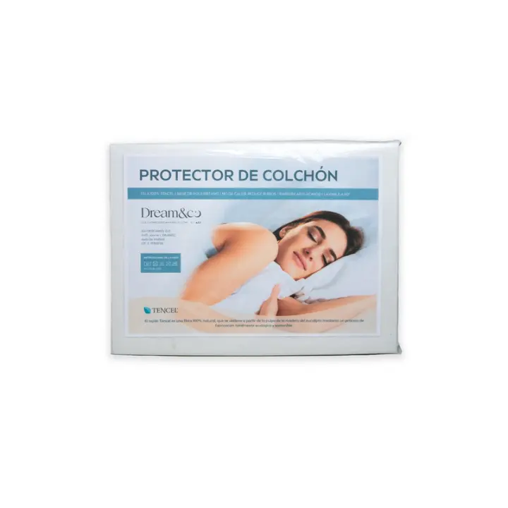 Protector PREMIUM Tencel, Hipoalergénico, Transpirable, Supersuave, Antiácaros, Impermeable, No Produce Ruido - 1