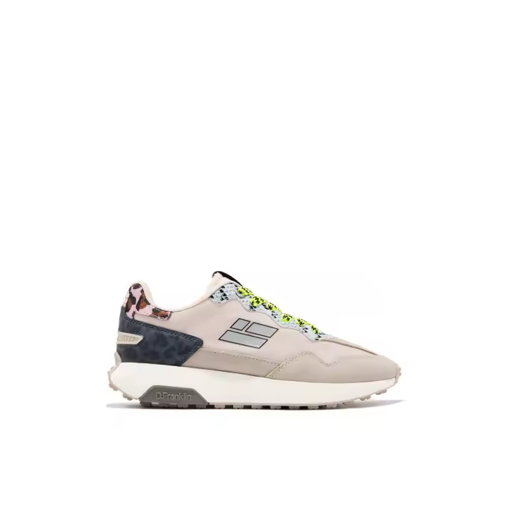 D.Franklin Zapatillas Deportivas Casual Mujer Active Flag Patch    - Zapatillas de vestir para Mujer - Moda casual Mujer - 1
