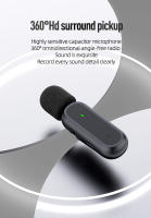 Micrófono Inalámbrico HD Para Xiaomi Mijia Con Cancelación De Ruido Y Dos Micrófonos Para Grabación De Vídeos Cortos En TikTok 20 Metros - details 11